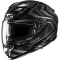 HJC F71 Carbon Nevio Musta/Harmaa MC5