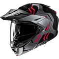 HJC i80 Velly Harmaa/Musta/Punainen MC1