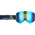 AMOQ Vision Magnetic Navy sininen/kultainen kultaisella peililinssillä