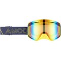 AMOQ Vision Vent+ Magnetic nenäsuojalla Keltainen punaisella peililinssillä