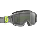 Scott Primal Sand Dust Vaaleanharmaa/neon keltainen tumma linssi