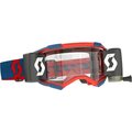 Scott Fury WFS Tummansininen/neon keltainen