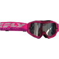 Fly Racing Lasten crossilasit Zone Harmaa/pinkki