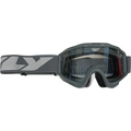 Fly Racing Focus Harmaa kirkas linssi