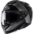 HJC RPHA 71 Zecha Musta/Harmaa MC5