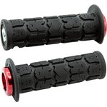 ODI Rogue ATV lukittavat kahvakumit 125mm Musta/punainen