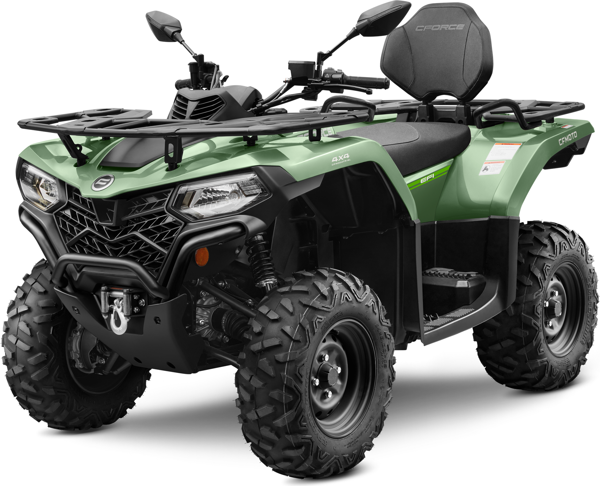 CFMOTO CFORCE 450L pitkä Grønn