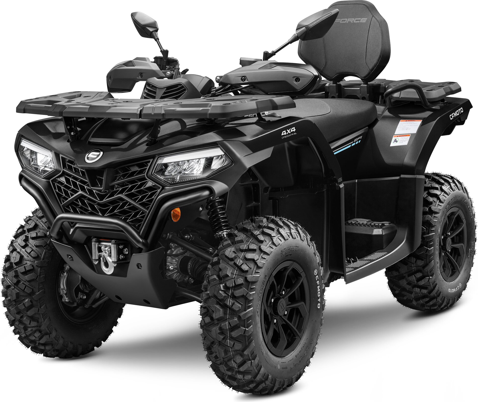 CFMOTO CFORCE 520L pitkä Fekete