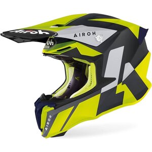 Airoh Twist 2.0 Lift, Keltainen matta, S
