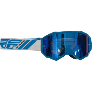 Fly Racing Zone, Sini/valkoinen sininen peililinssi