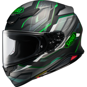 Shoei NXR2 Capriccio, TC-4 musta-vihreä, L