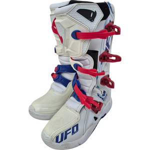 UFO elektron, valkoinen/punainen, 43