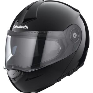 Schuberth C3 Pro, Kiiltävä Musta, XL