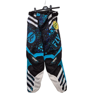 Fly Racing Kinetic Offroad Hosen frauen, blau/schwarz, 28