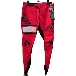Fly Racing Kinetic offroad παντελόνια αντρών, κόκκινο/μαύρο, 34