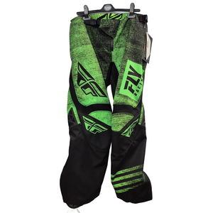 Fly Racing Kinetic offroad παντελόνια αντρών, neon πράσινο/μαύρο, 34