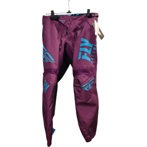 Fly Racing Kinetic Offroad Hosen männer, violett/blau, 34