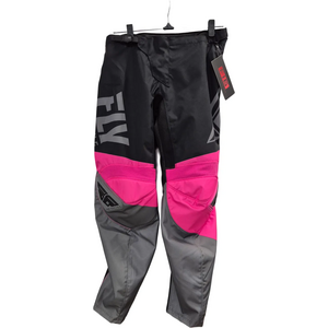 Fly Racing F-16 OffroadHosen männer, neon rosa/schwarz/grau, 34