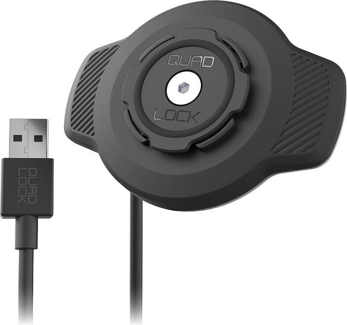 Quad Lock Vedenkestävä langaton laturi USB-A