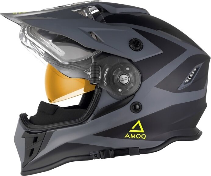 AMOQ Adaptor Musta/Harmaa/HiVis