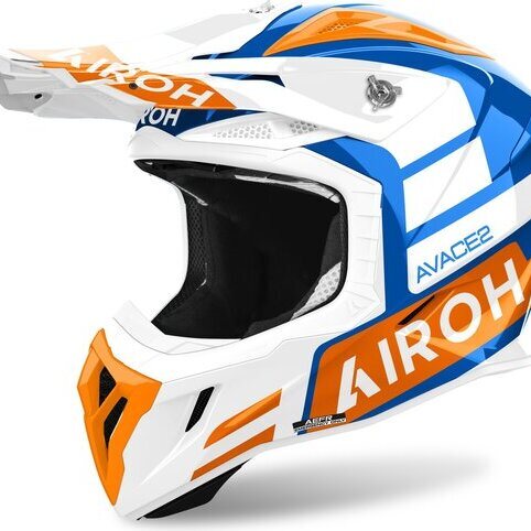 Airoh Aviator Ace 2 Sake Kiiltävä oranžová