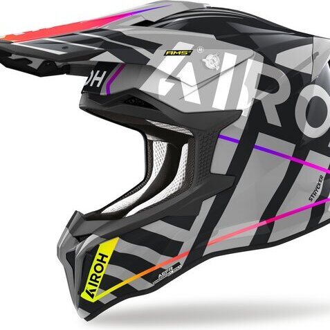 Airoh Strycker Brave Kiiltävä grey