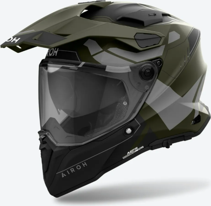 Airoh Commander 2 Reveal Grün /grau