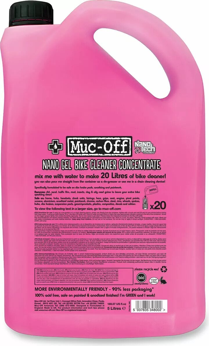 Muc-Off Bike Cleaner tiiviste 5000 ml