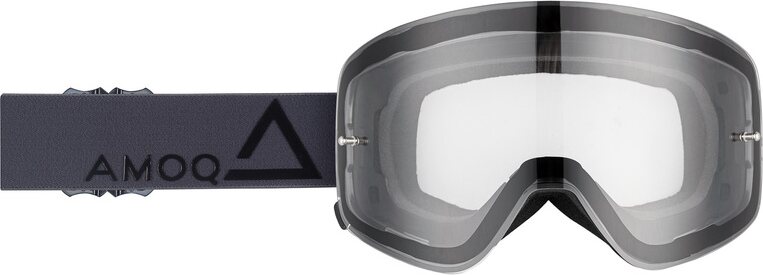 AMOQ Vision Magnetic Tummanharmaa/musta kirkkaalla linssillä