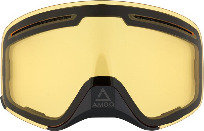 AMOQ Vision Vent+ tuplalinssi Magnetic nenäsuojalla Keltainen