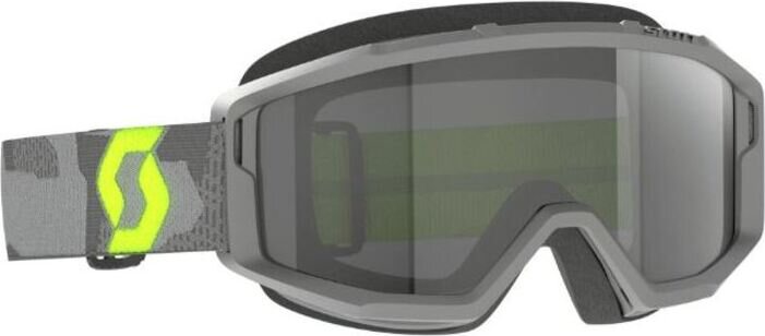 Scott Primal Sand Dust Vaaleanharmaa/neon keltainen tumma linssi