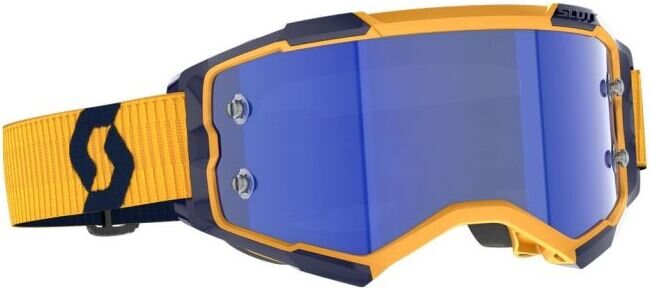 Scott Fury Tummankeltainen/tummansininen sininen peililinssi