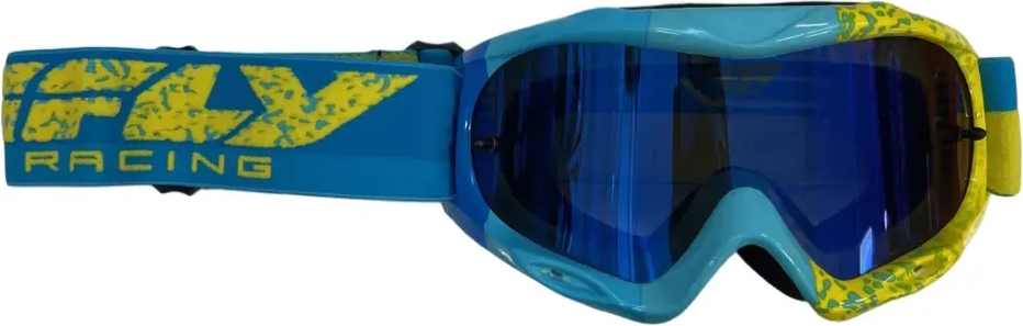 Fly Racing Lasten crossilasit Zone Sininen/keltainen