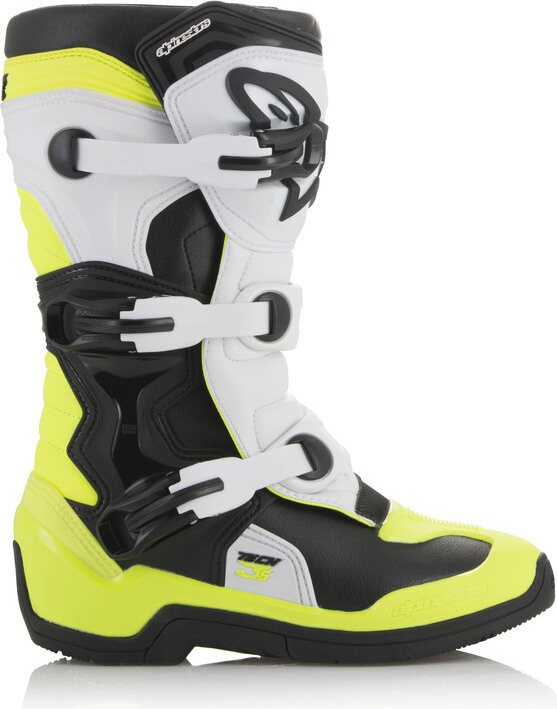Alpinestars Tech 3s nuorten Negru/alb/galben