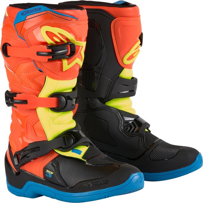 Alpinestars Tech 3s nuorten Portocaliu/albastru