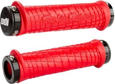 ODI Troy Lee Desing signature ATV lukittavat kahvakumit Červená