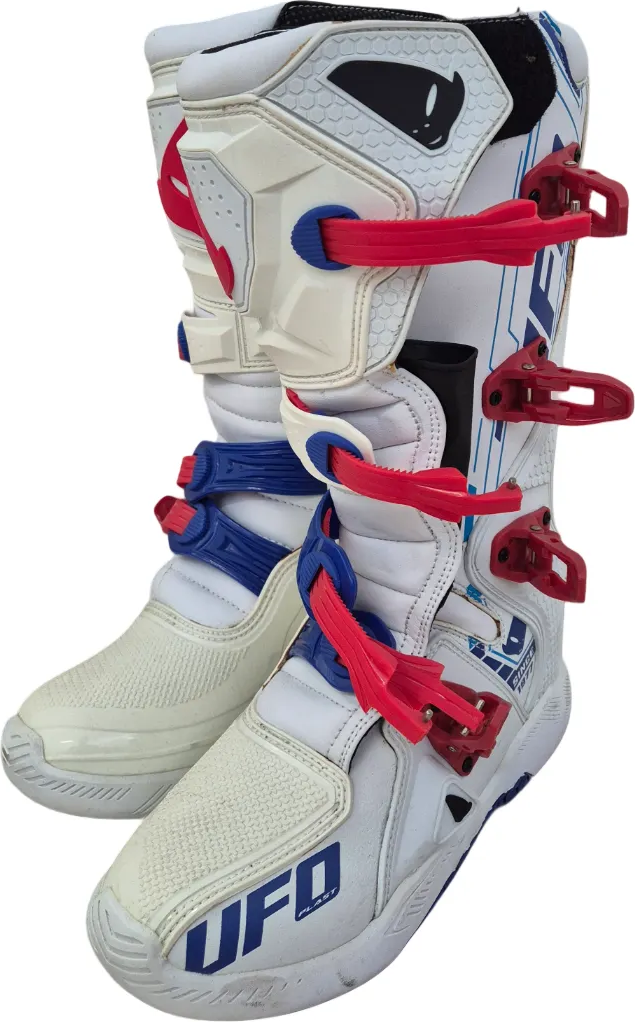 UFO elektron Alb/roșu