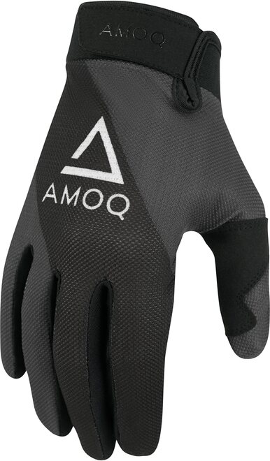 AMOQ Airline Mesh gloves Musta/Harmaa
