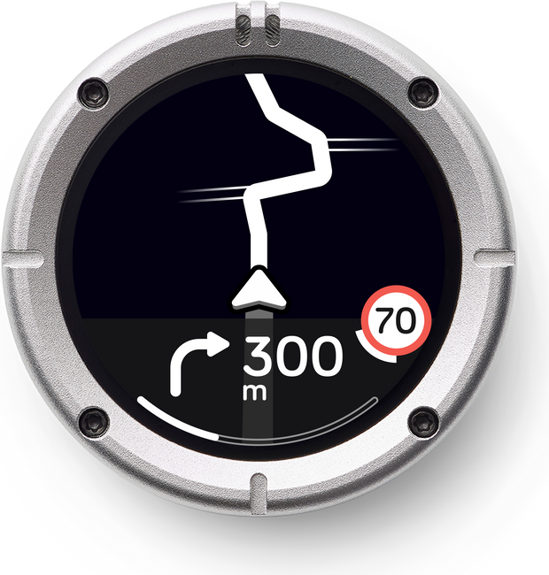 Beeline Moto 2 Argent (aluminium)