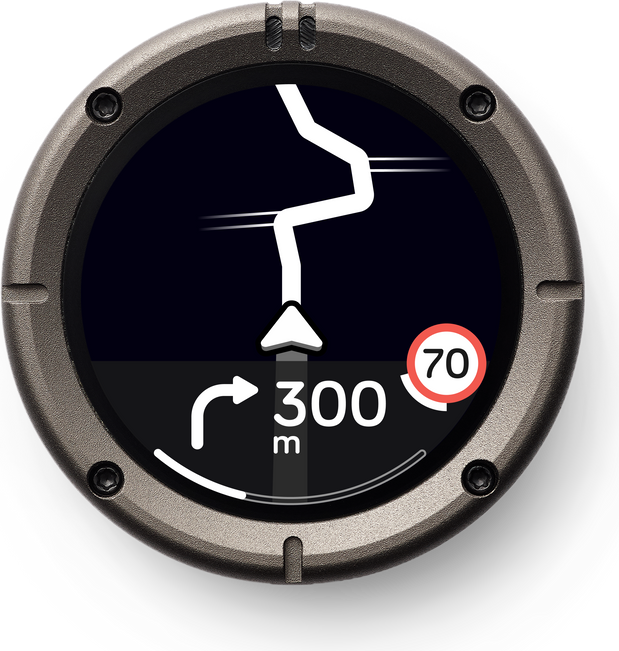 Beeline Moto 2 Gunmetal (aluminium)