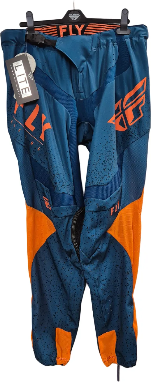 Fly Racing Lite crossihousut miesten Sininen/oranssi