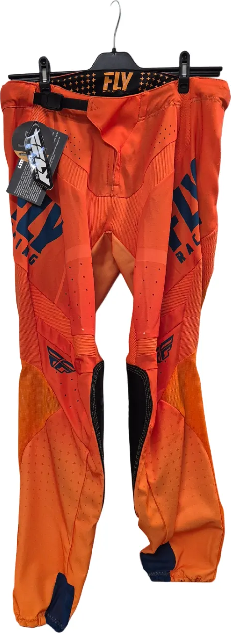 Fly Racing Lite crossihousut miesten Oranssi/sininen