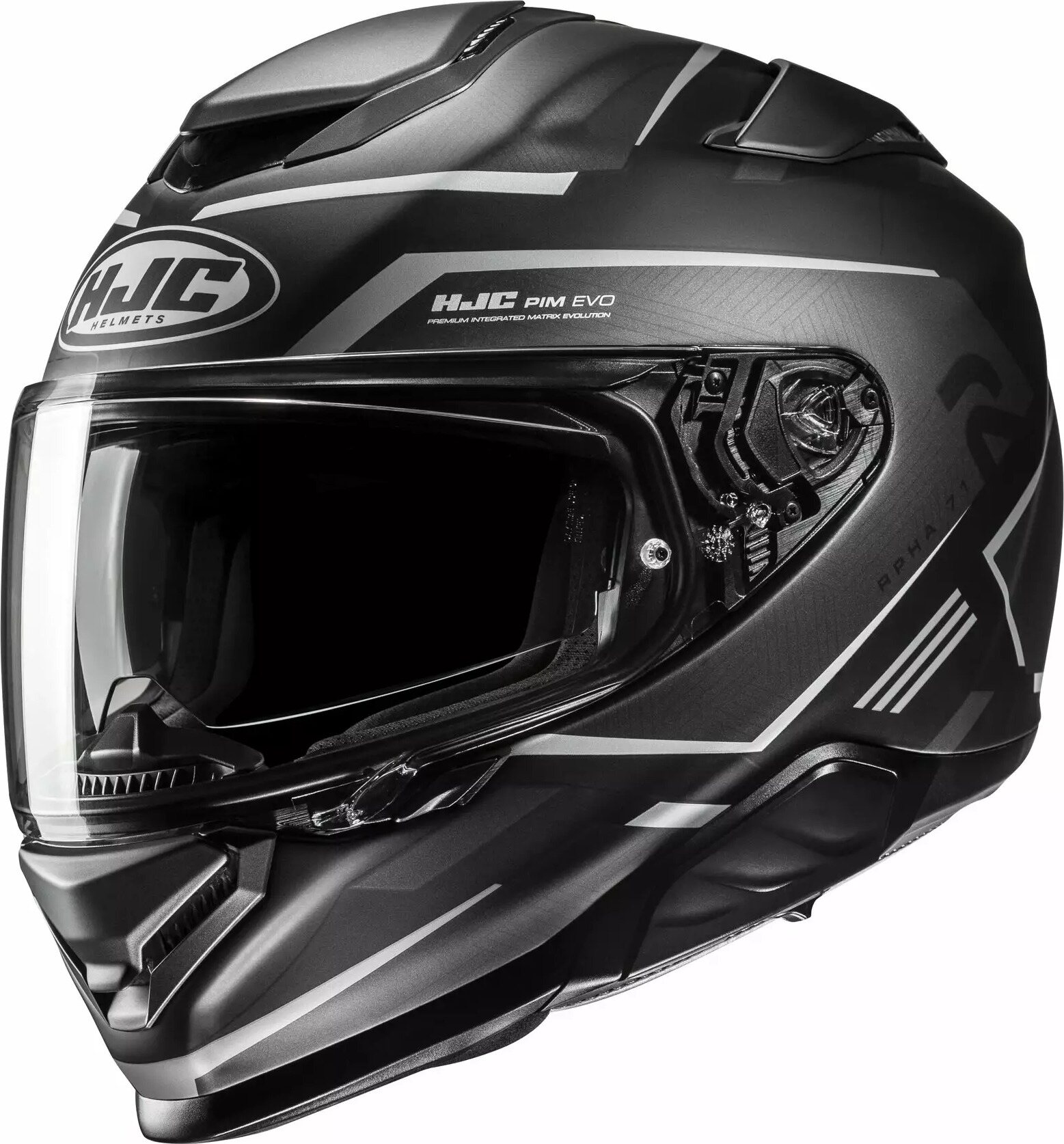 HJC RPHA 71 Ellon Musta/Harmaa MC5SF