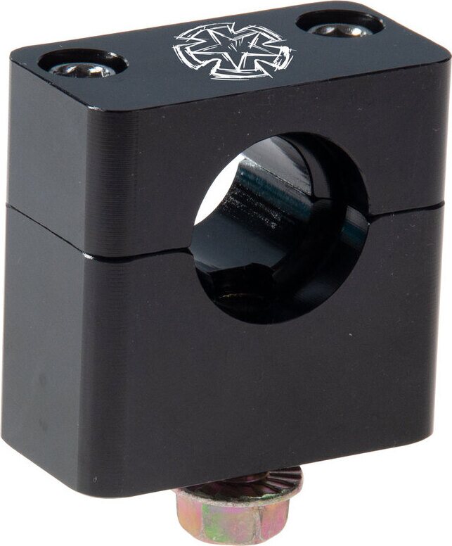 Timeless 22mm manillares Adjunto par M10 bolt Negro