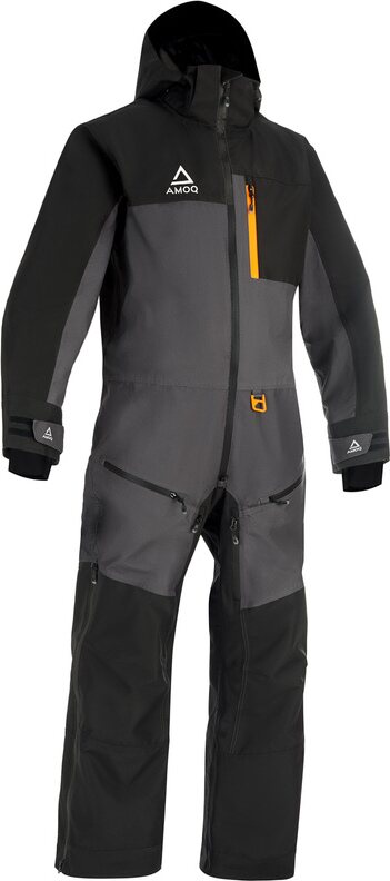 AMOQ dynamic padded monos Negro/gris/naranja