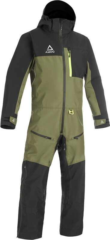 AMOQ dynamic padded monos Negro/verde/Hi-Vision