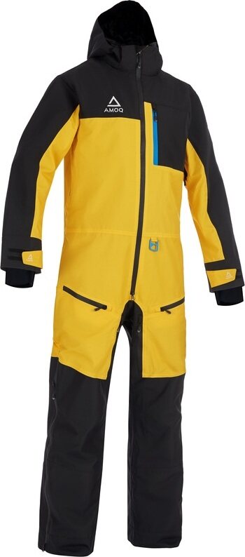 AMOQ dynamic padded monos Negro/amarillo/azul