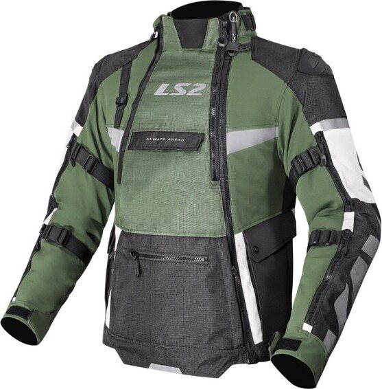 LS2 X-Master Jacket men's Zielony/czarny