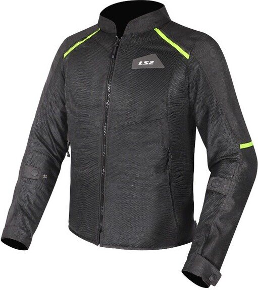 LS2 Breeze Jacket men's Czarny/żółty