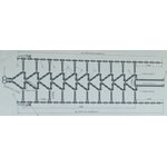 Bronco ketjut Diamond V-bar 142x41cm